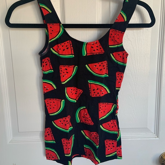 H&M, Graphic Watermelon Tank Top, Size: X Small - Picture 1 of 3